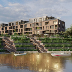 Deschidere la Lac – Concept Proiect Mixt -  Strip Mall si Rezidential
