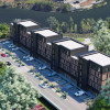 Deschidere la Lac – Concept Proiect Mixt -  Strip Mall si Rezidential