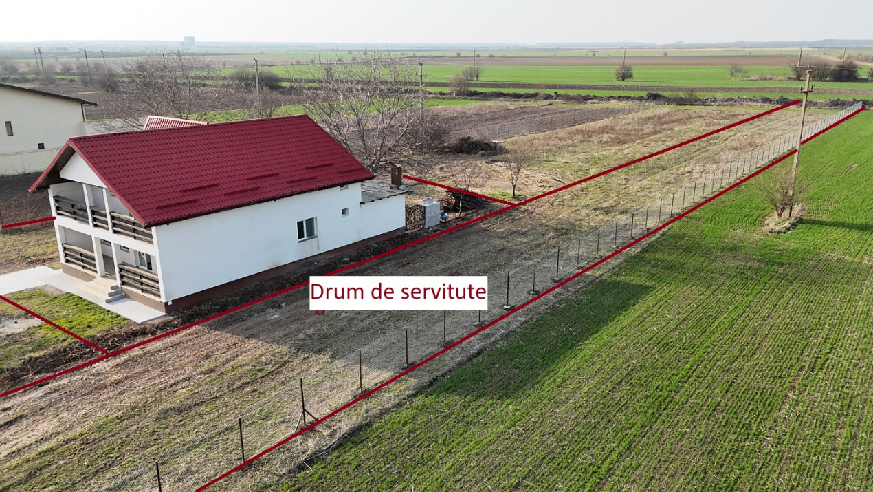 Casa 210 mp + Lot 700 mp Crevedia