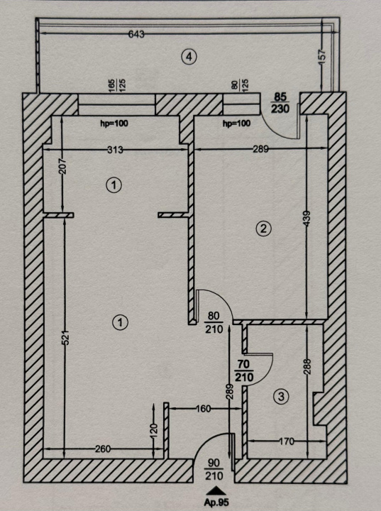 HILS PALLADY 2 CAMERE,  PARCARE SUBTERANA