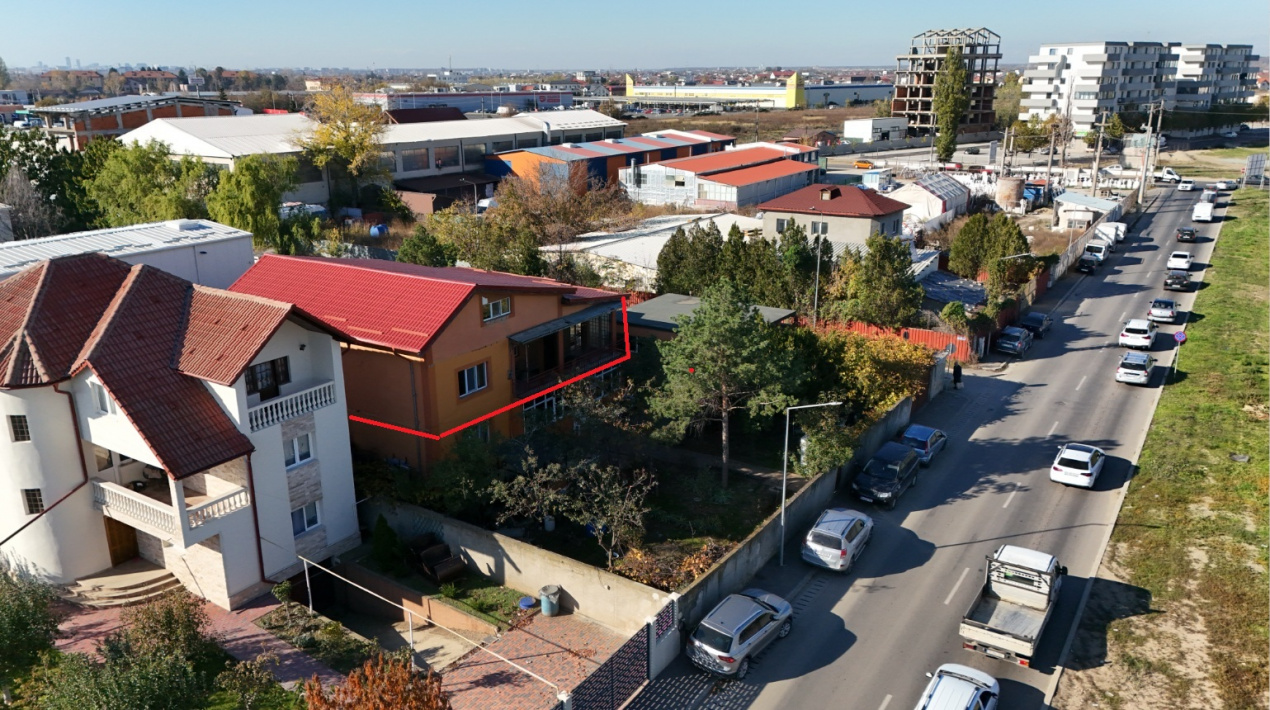 PANTELIMON APARTAMENT IN VILA 1E+M 230 MP TOTAL, CURTE 516 MP!