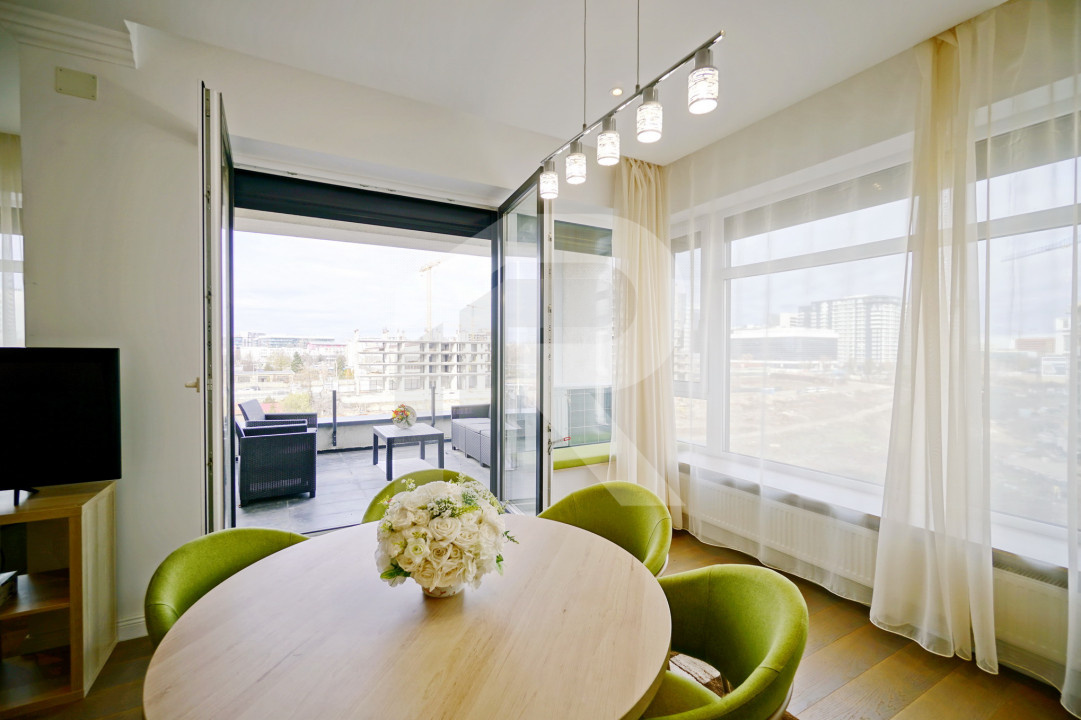 Apartament lux 3 camere+parcare subterana Laguna Residence