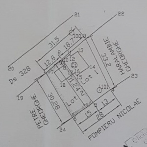 MOARA VLASIEI, CASA DEMOLABILA, LOT 425 MP!