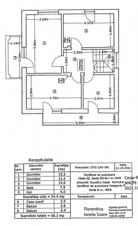 Casa P+E+Pod 162 mp LOT 375 mp Vidra