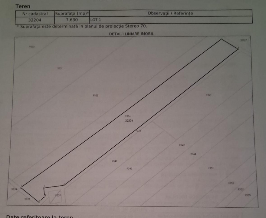 FRUMUSANI-ORASTI LOT 7630 MP