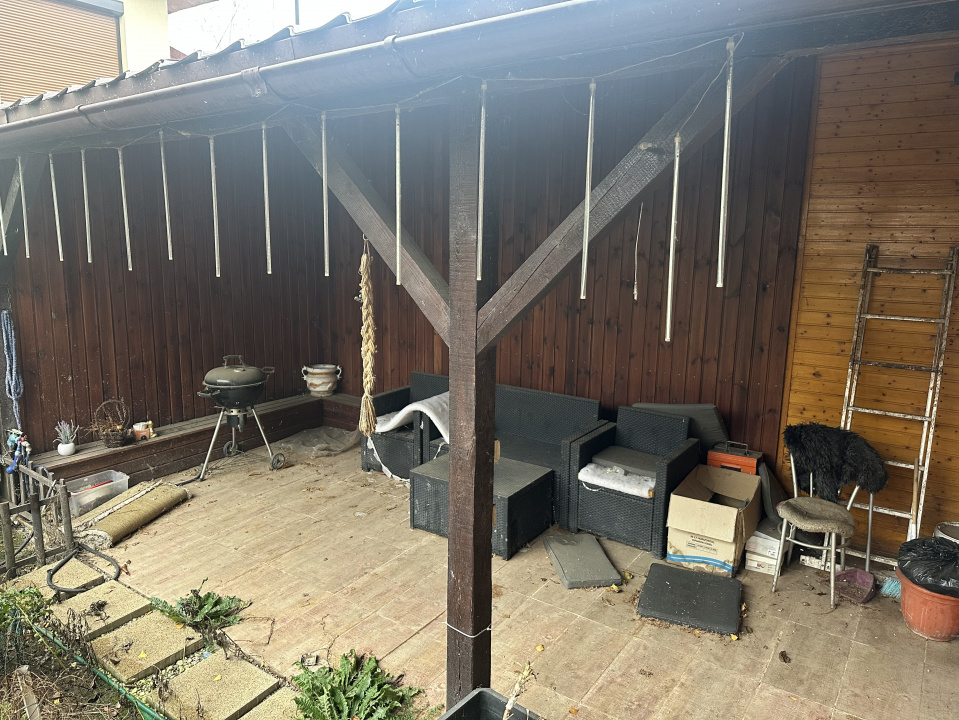 CORBEANCA, DUPLEX P+E+M 140 MP, CURTE PROPRIE 130 MP! 