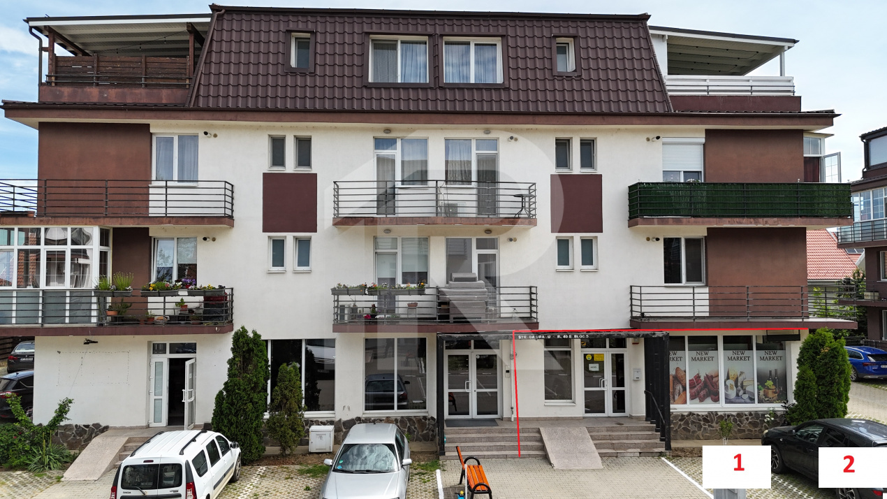 Spatiu Comercial 110 MP+2 locuri parcare New Residence