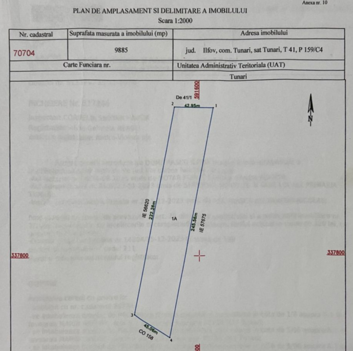 TUNARI, LOT 9.885 MP!