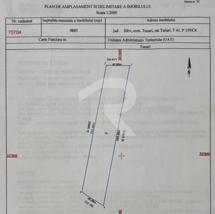 TUNARI Lot 9885 MP 