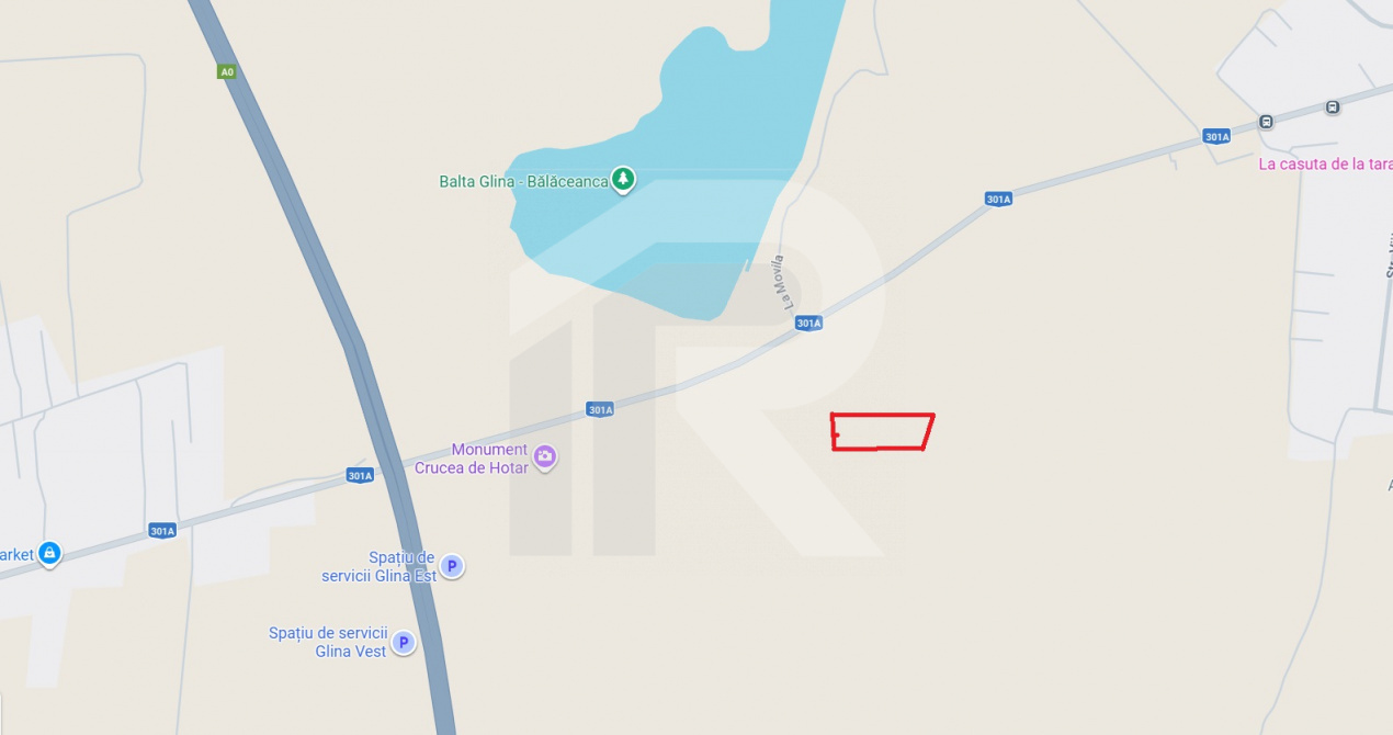 CERNICA - BALACEANCA TEREN INTRAVILAN CONSTRUCTII 2300 MP! 