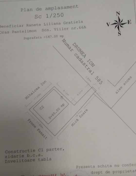 PANTELIMON CASA P+M 130 MP, Lot 147 MP