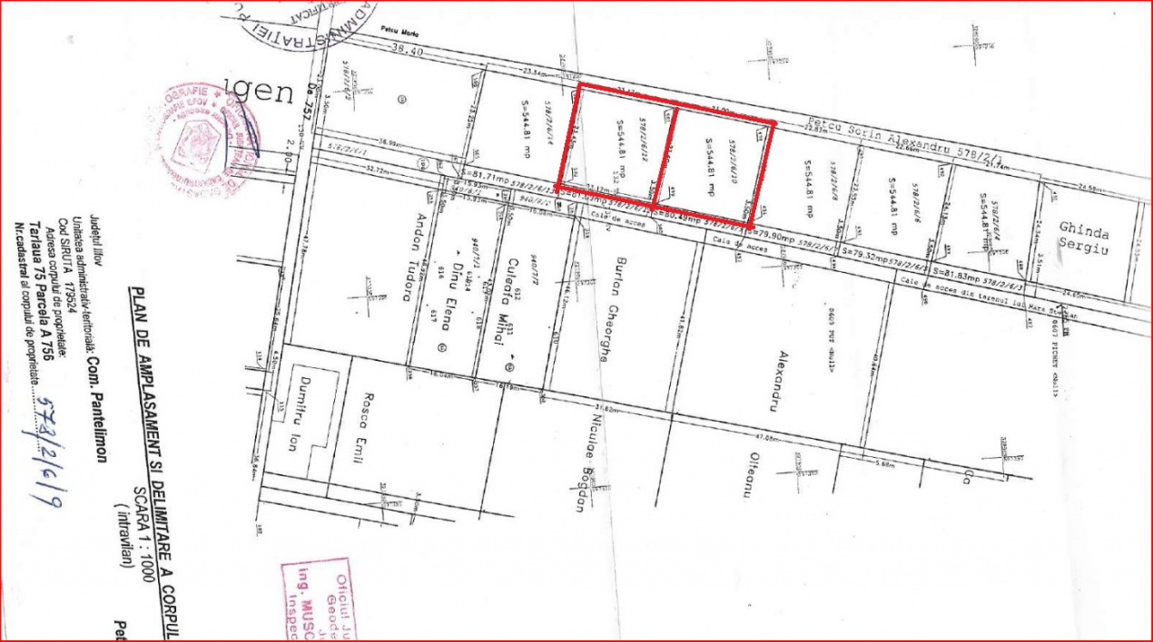PANTELIMON-ȘOS.CERNICA, LOT 1090 MP!