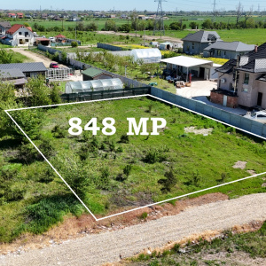 MAGURELE-VARTEJU, LOT 848 MP!