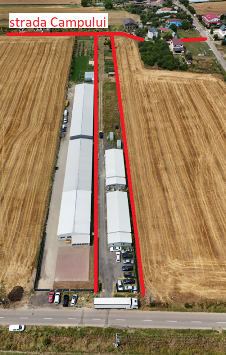 CIOLPANI, LOT 5.000 MP, HALE INDUSTRIALE!