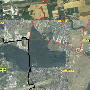 Teren de vanzare in Voluntari Pipera spre padure