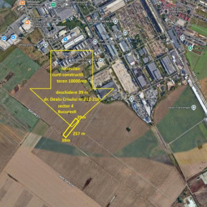 Teren Intravilan Construibil 10000 mp sector 4 Berceni București